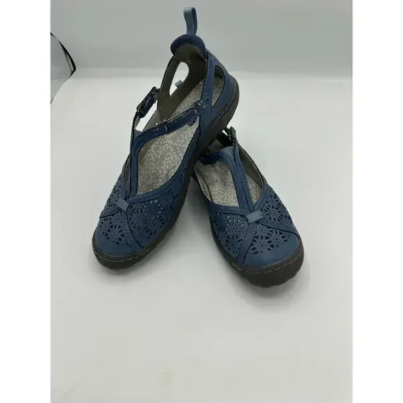 JBU shoes blue ladies size 8.5 medium - Picture 2 of 6